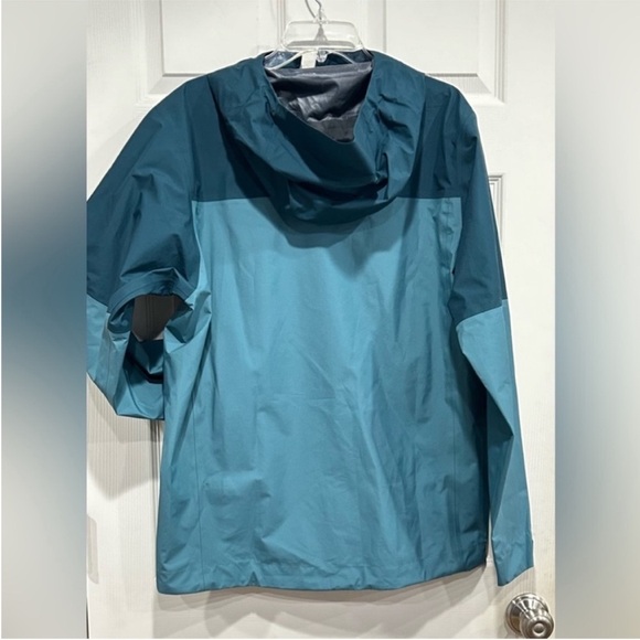 Patagonia Men's XXL Boulder Fork Rain Jacket Wetland Blue Teal NWT Waterproof - Picture 3 of 9